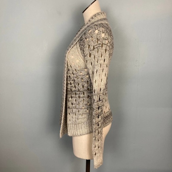 𝅺american Eagle Outfitters Wool Blend Open Front Ombre Cardigan Women's Size XS - Picture 5 of 12